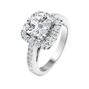 Diamond Ring Setting Style B2782