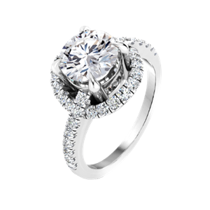 Diamond Ring Setting Style B2772