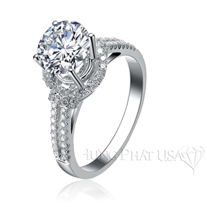 Diamond Engagement Ring Setting Style B2791