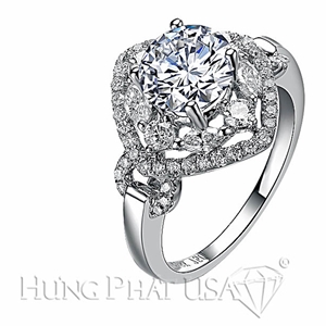 Diamond Engagement Ring Setting Style B2822