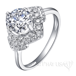Diamond Engagement Ring Setting Style B2921