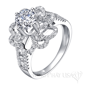 Diamond Engagement Ring Setting Style B2936