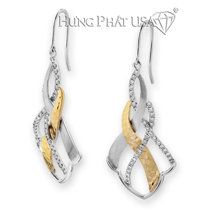 Diamond Dangling Earrings J10146E