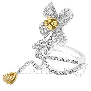 18K White Gold Diamond Ring R1599