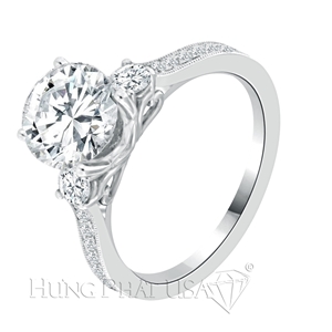 Diamond Engagement Ring Setting Style B91780