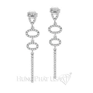 Diamond Dangling Earrings E1824