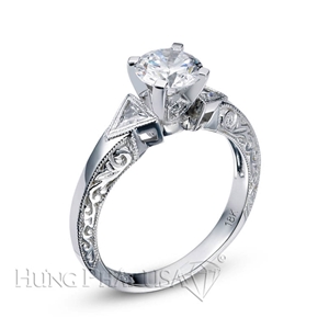 Diamond Engagement Ring Setting Style B5050