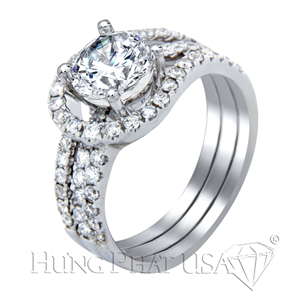钻石订婚戒指戒托款式B2623