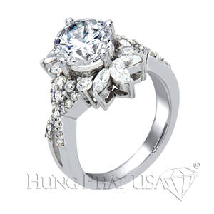 Diamond Engagement Ring Setting Style B1558