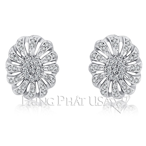 Diamond Stud Earrings E1369