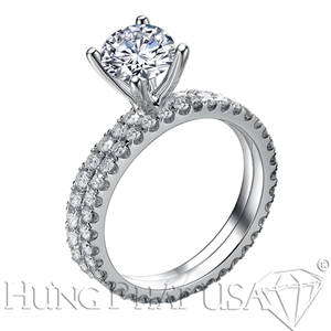 Diamond Engagement Ring Setting Style B1768