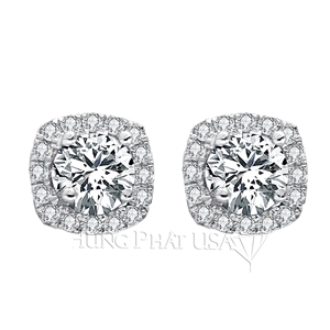 Diamond Earrings Setting Style E26401