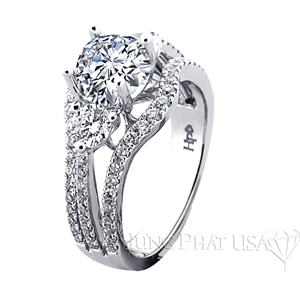 Diamond Engagement Ring Setting Style B90393