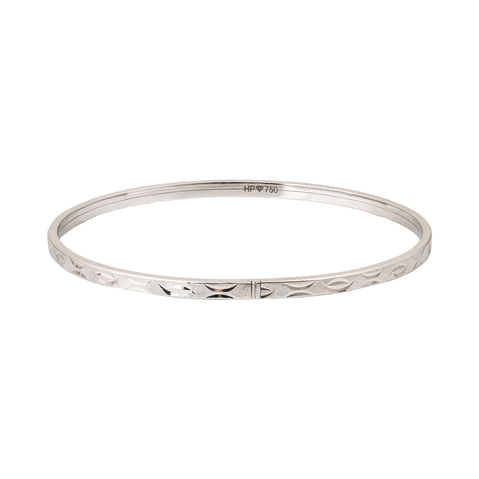 18K Gold Bangle G10341