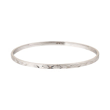 18K Gold Bangle G10341
