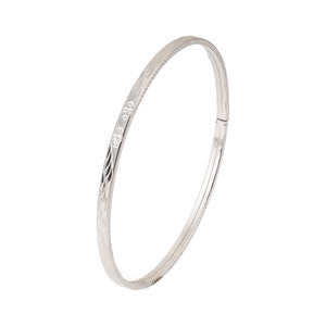 18K Gold Bangle G10341