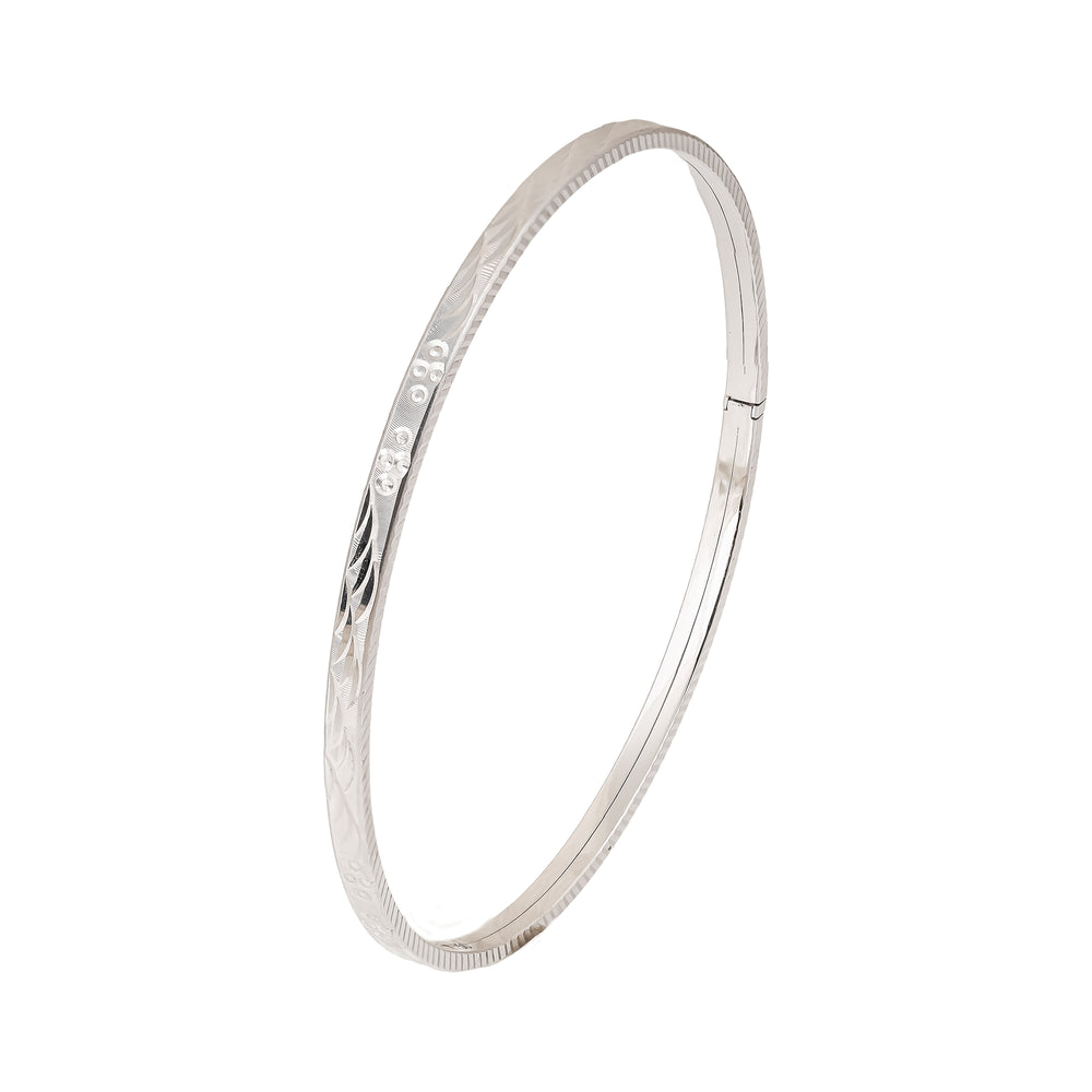 18K Gold Bangle G10341