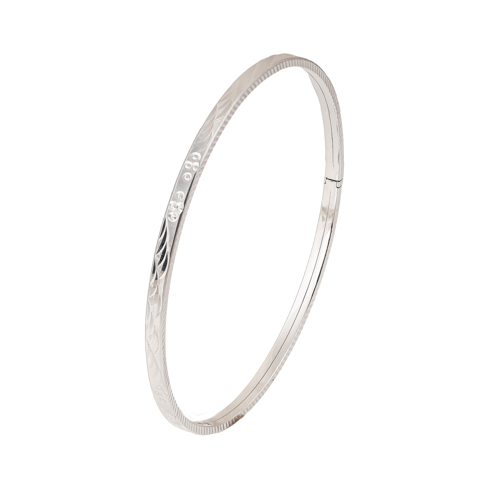 18K Gold Bangle G10341