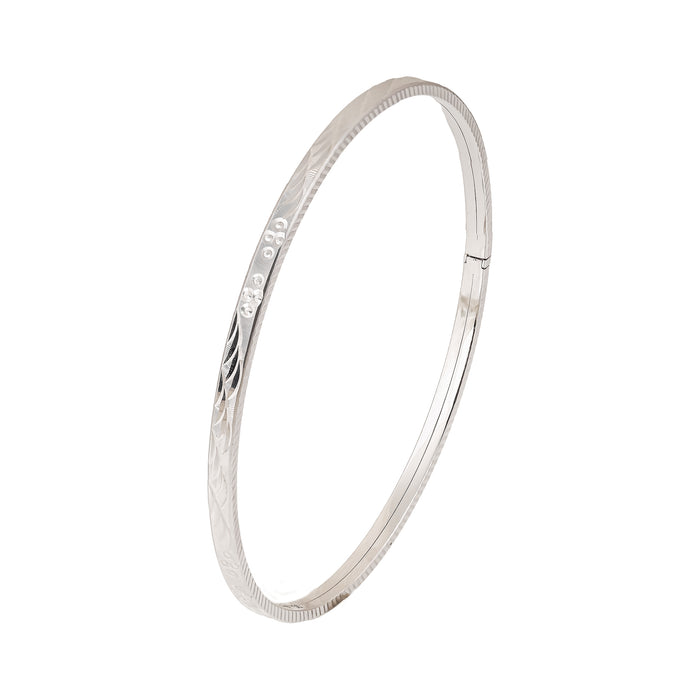 18K Gold Bangle G10341