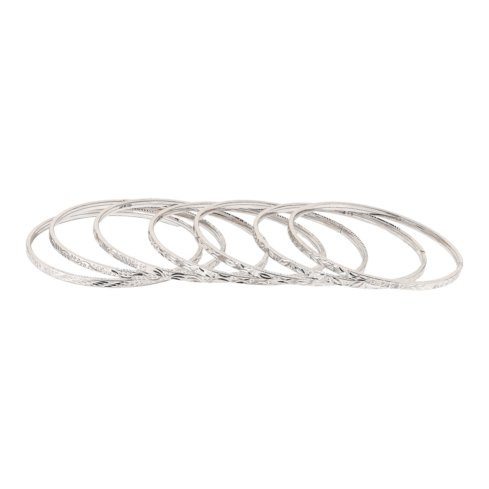 18K Gold Bangle G10341