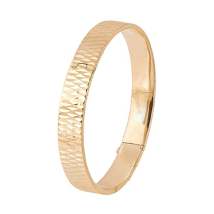 18K Gold Bangle G10442