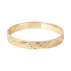 18K Gold Bangle G10447