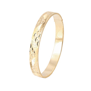18K Gold Bangle G10447