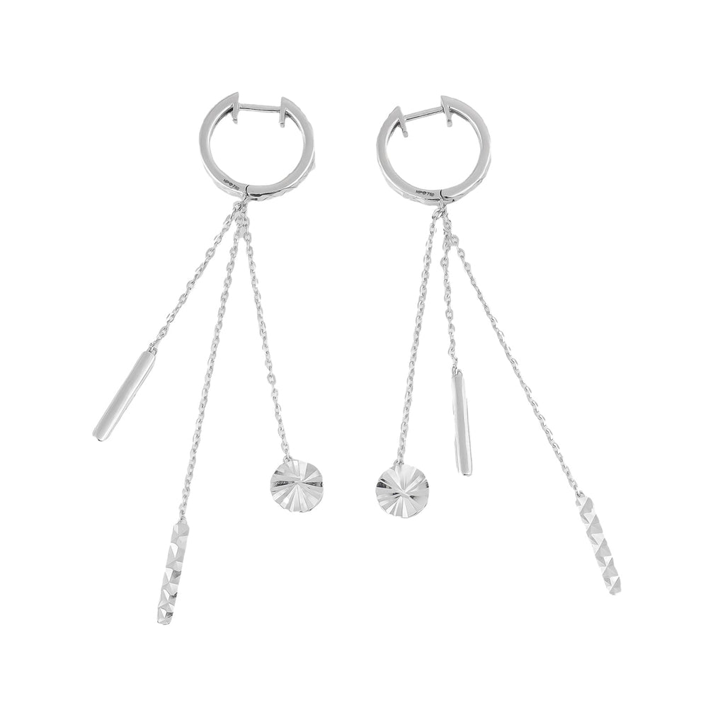 18K Gold Earring E10894