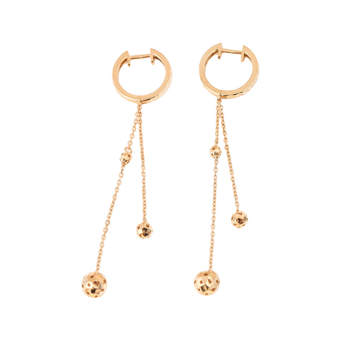 18K Gold Earring