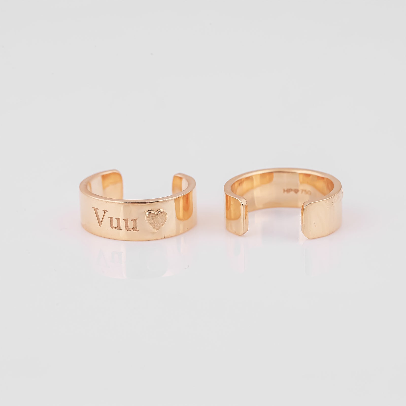 18K Gold Earring