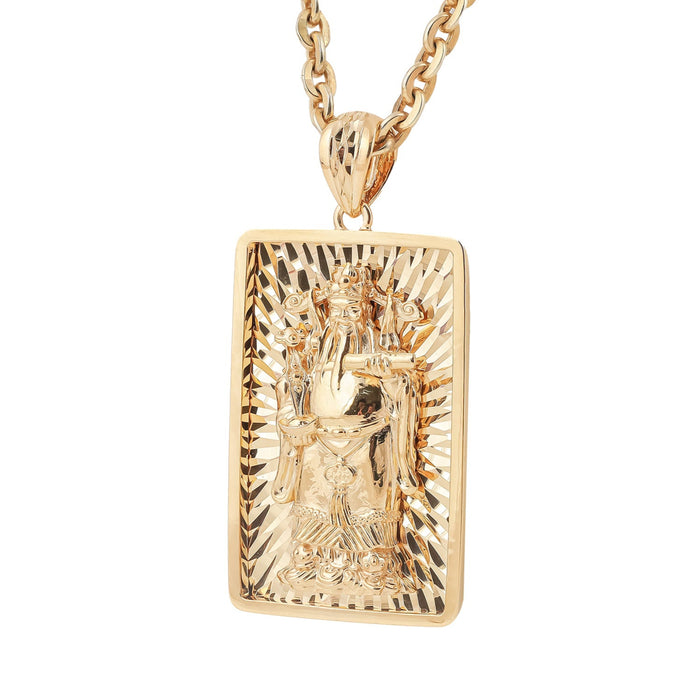 18K Gold Pendant P10976