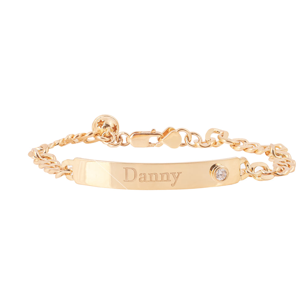 18K Gold Bracelet L10457