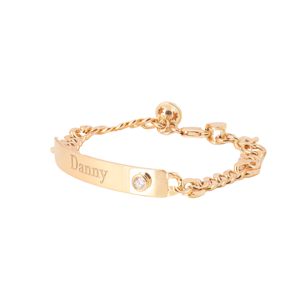 18K Gold Bracelet L10457