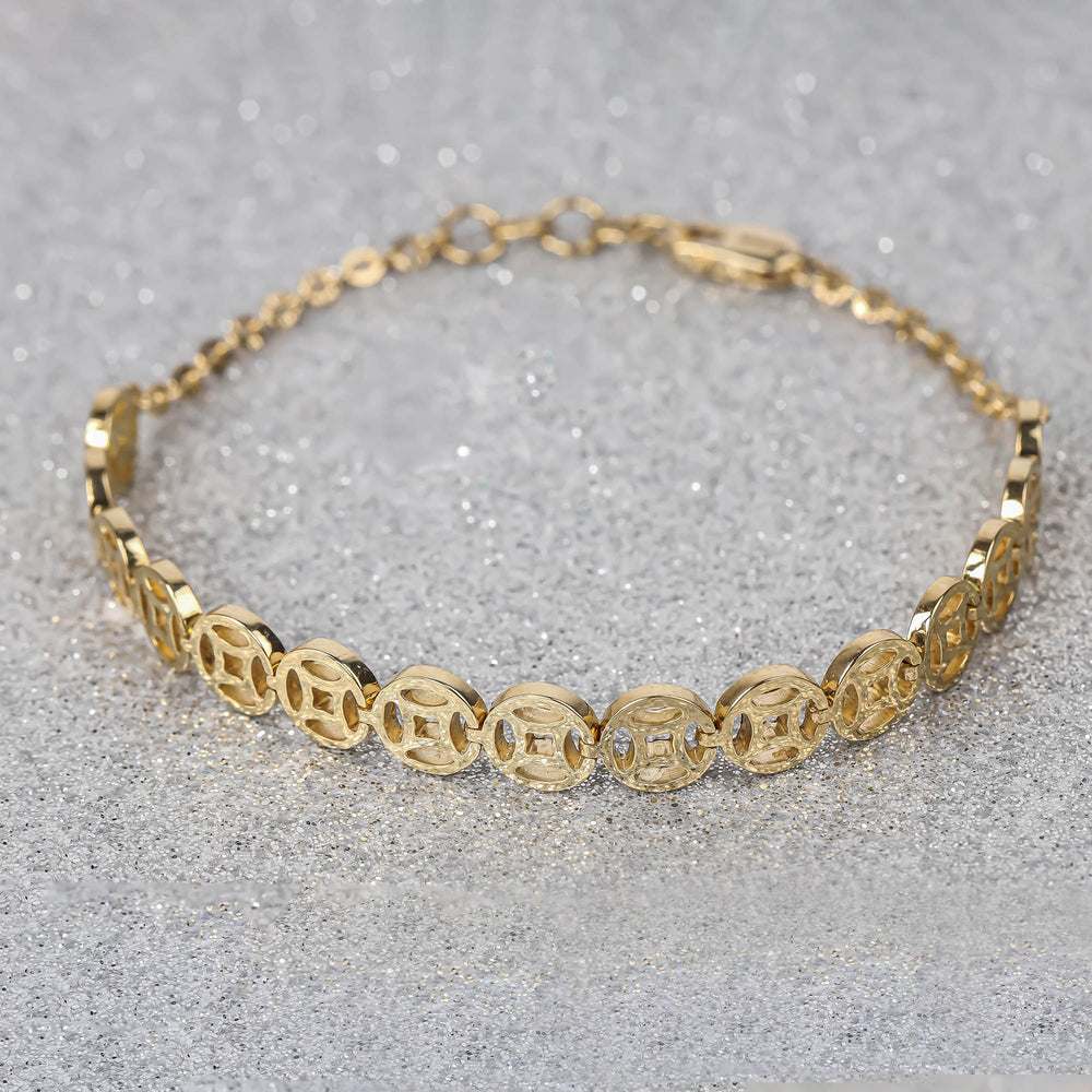 18K Gold Bracelet L10468