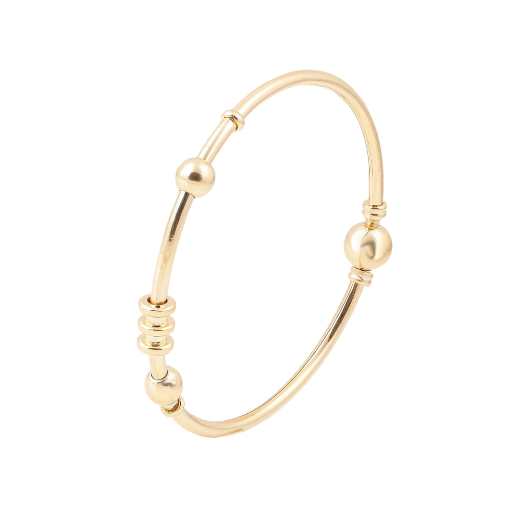 18K Gold Bangle G10404