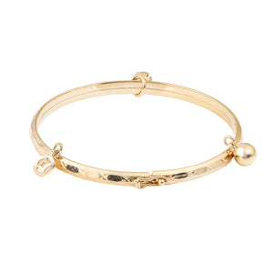 18K Gold Bangle G10420