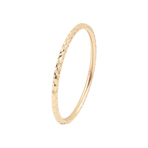 18K Gold Bangle G10422