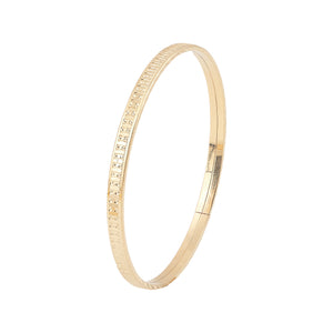 18K Gold Bangle G10426