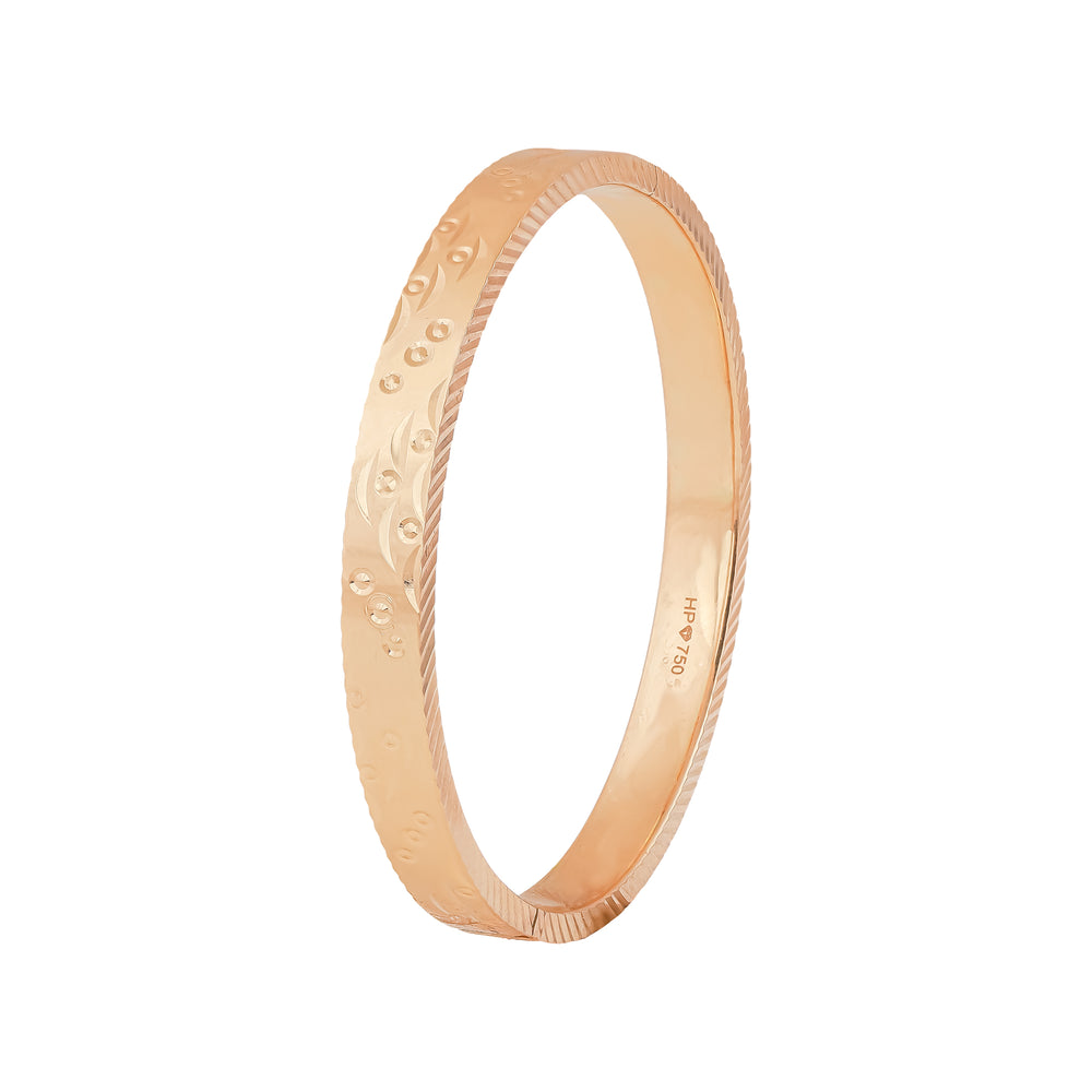 18K Gold Bangle G10430
