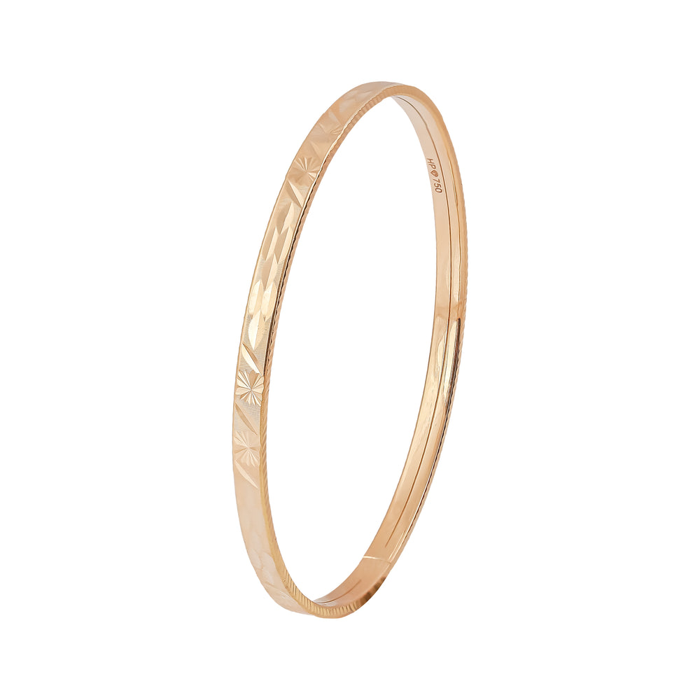 18K Gold Bangle G10431