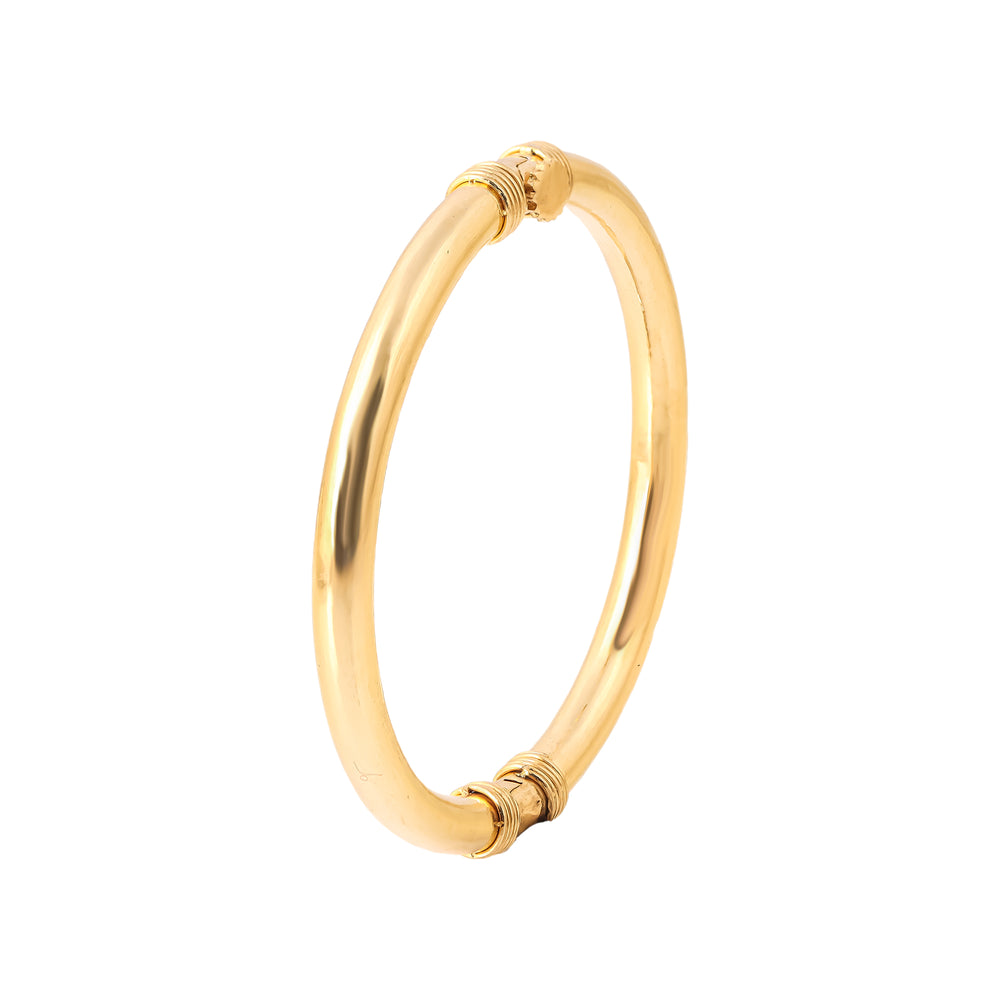 18K Gold Bangle G10436