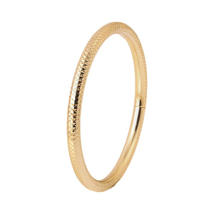 18K Gold Bangle G10437
