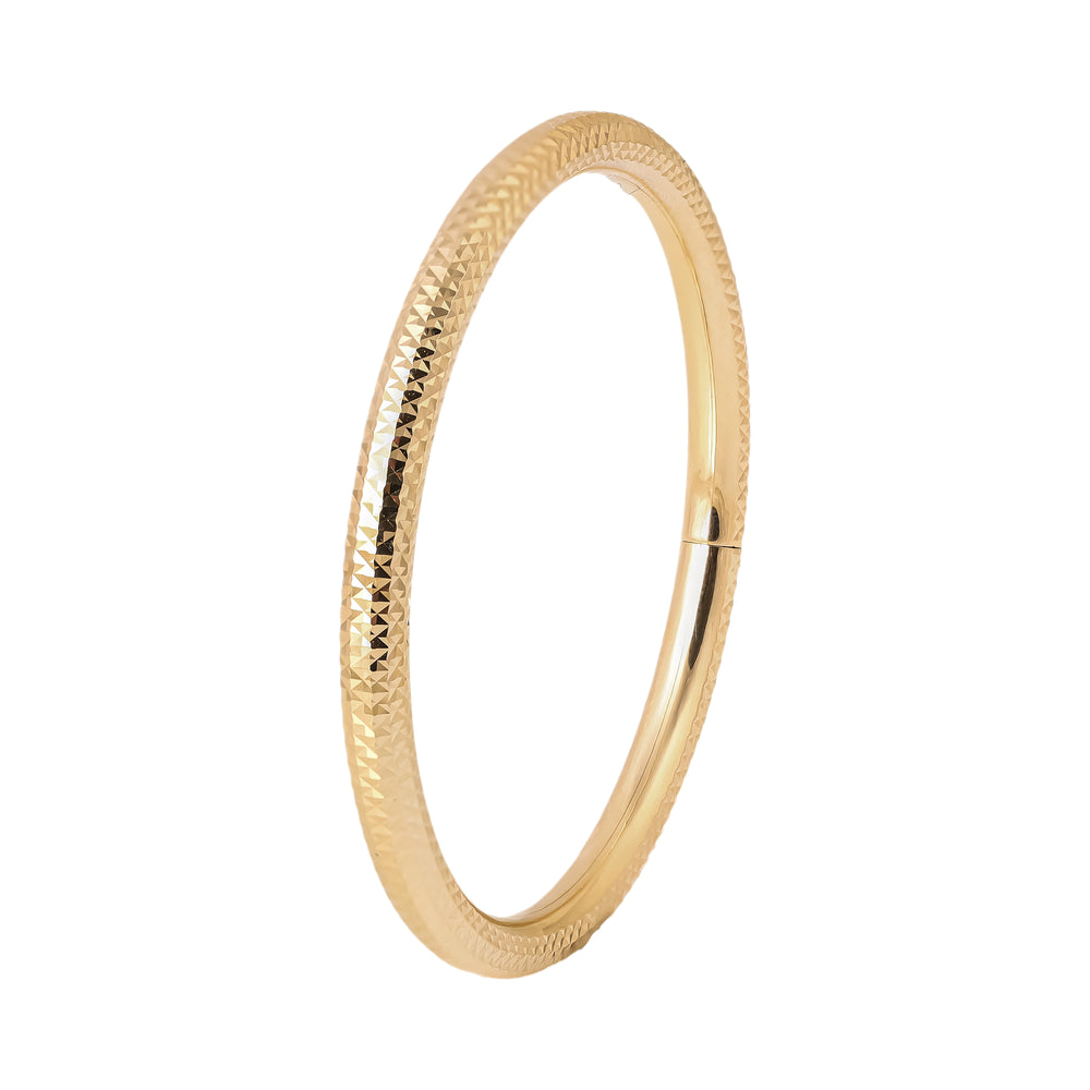 18K Gold Bangle G10437