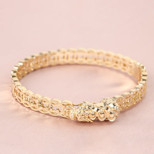 18K Gold Bangle G10438