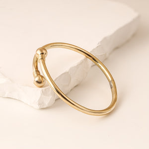 18K Gold Bangle G10444