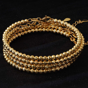18K Gold Bangle GBY2.5