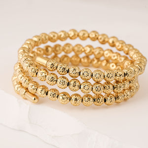 18K Gold Bangle GBY6