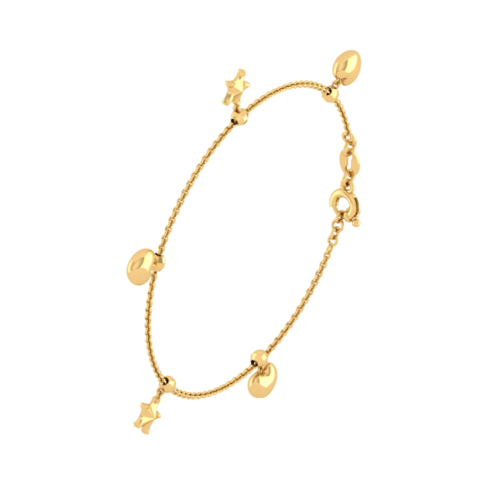 18K Gold Bracelet L10335