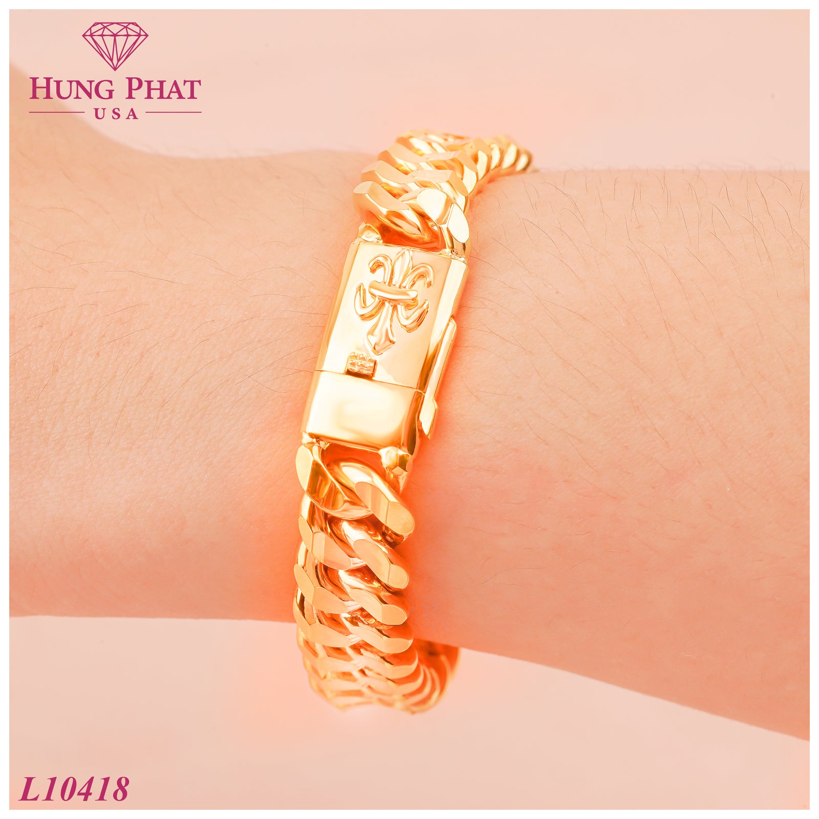 18K Gold Bracelet L10418