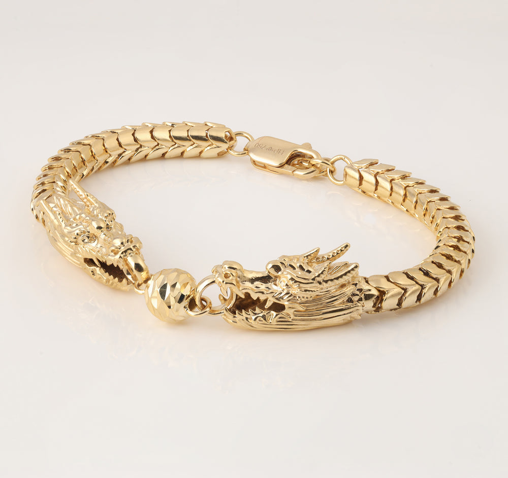 18K Gold Bracelet L10492